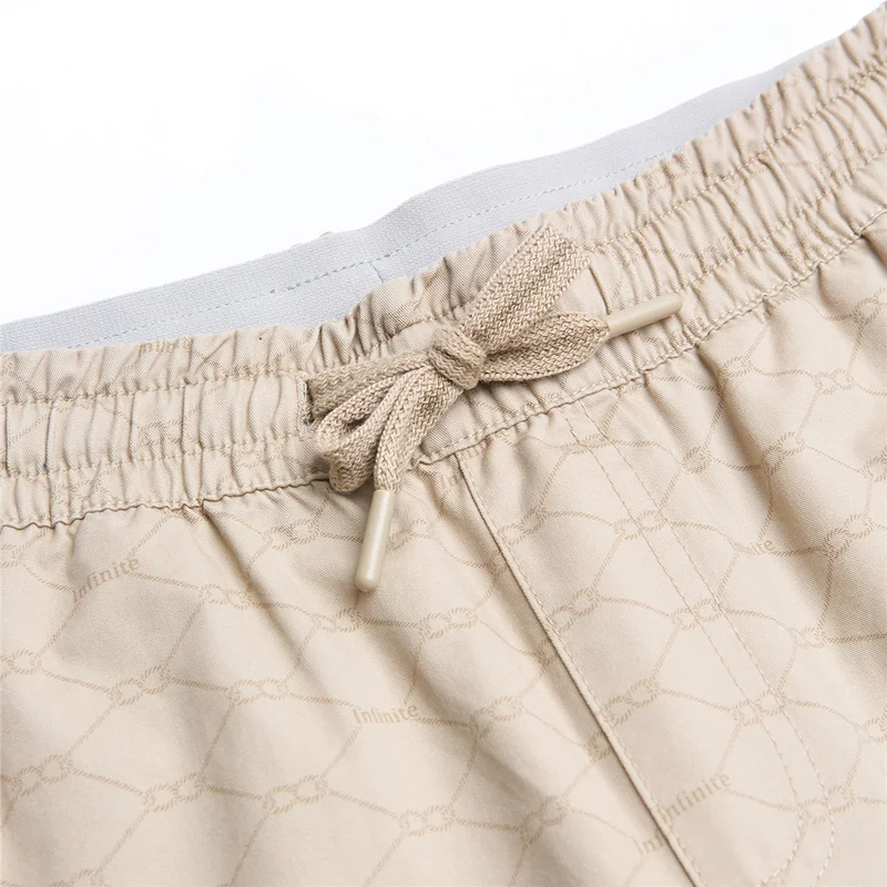 GIORDANO  Men’s Slim Twill Bermuda Shorts with Elastic Waist for Men | Best Price UAE